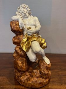 Scultura sculpita di Bacco